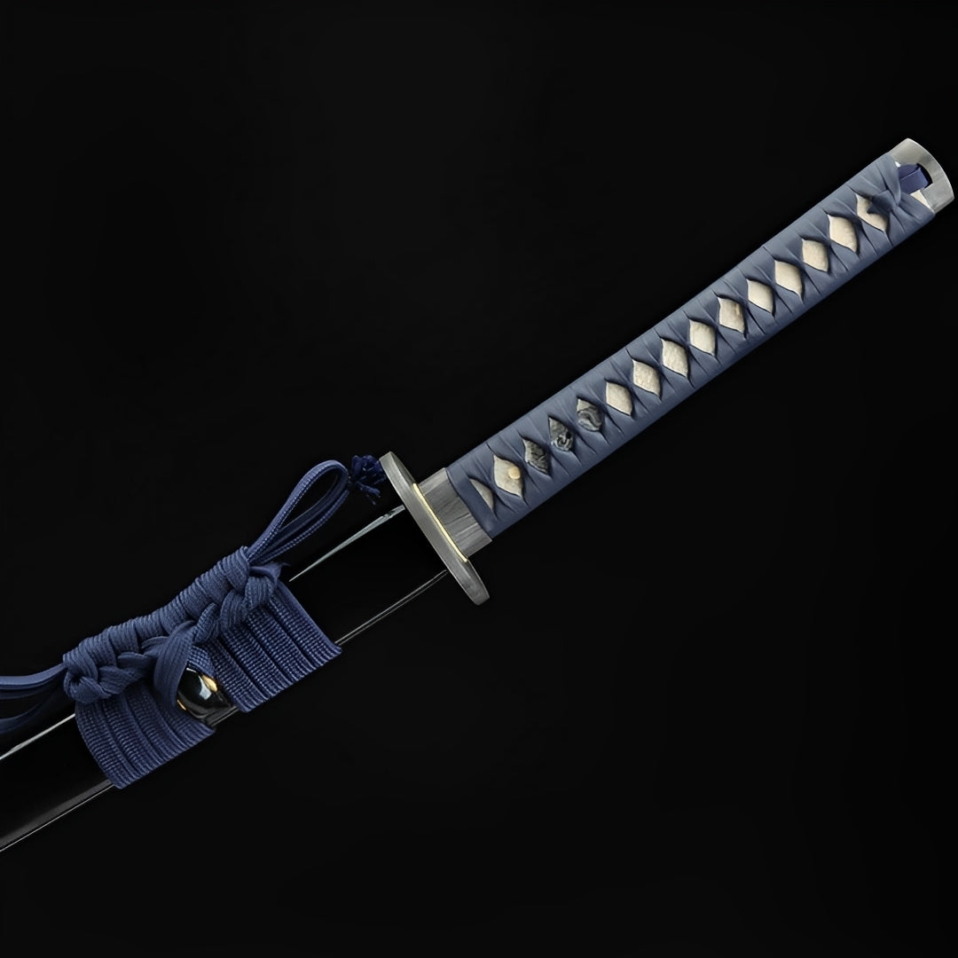 Atsu Katana (Damascus Steel & Genuine Hamon) - 竜巻