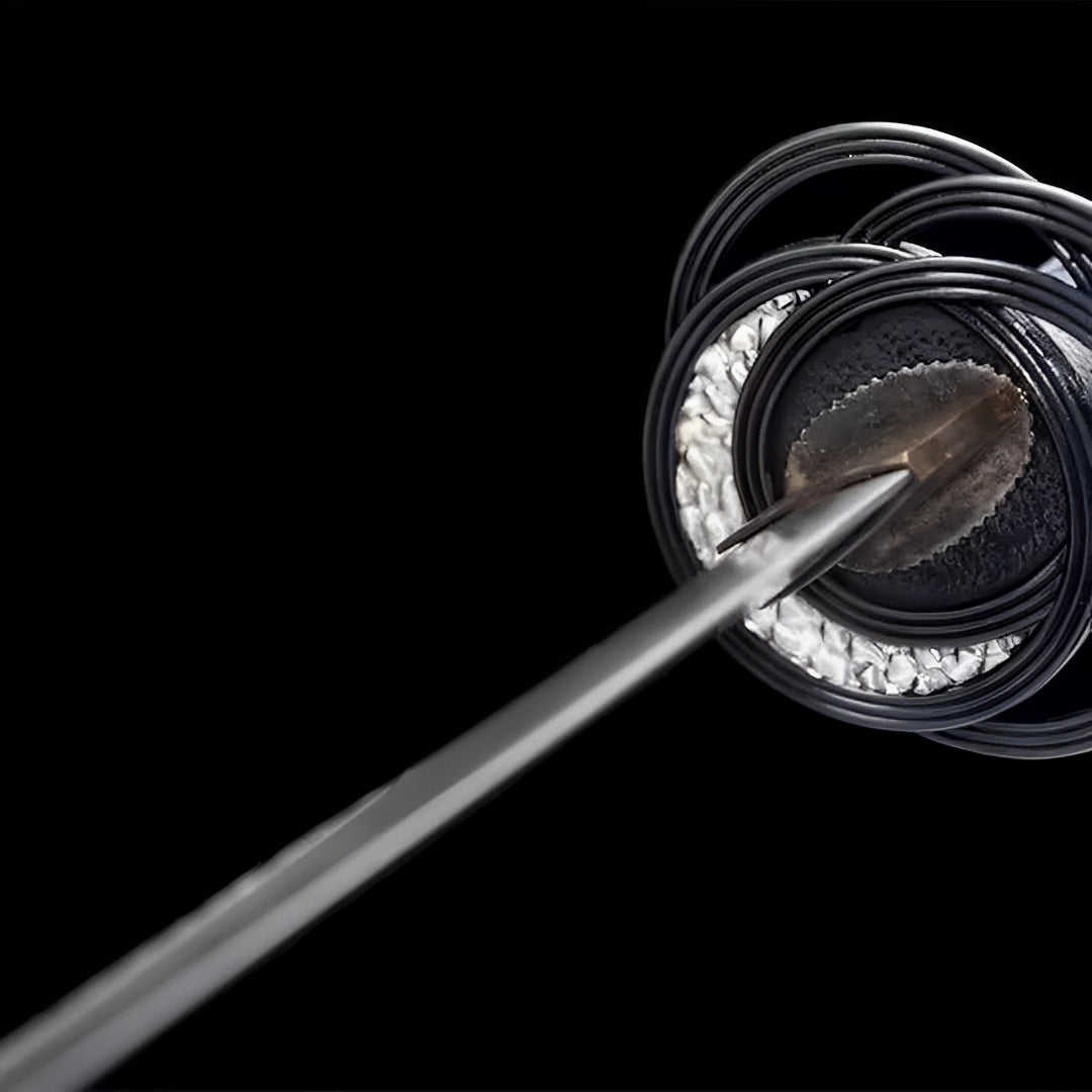 Elden Ring Katana (Damascus Steel & Hamon) - 静刀