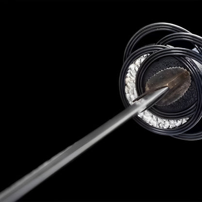 Elden Ring Katana (Damascus Steel & Hamon) - 静刀