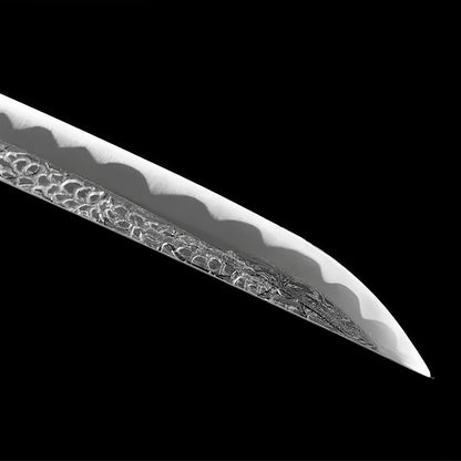 Elden Ring Katana (Damascus Steel & Hamon) - 静刀