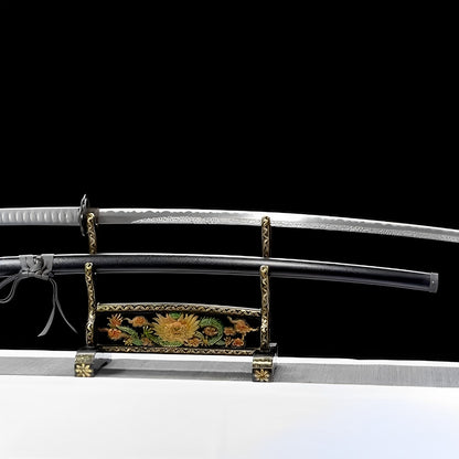 Elden Ring Katana (Damascus Steel & Hamon) - 静刀