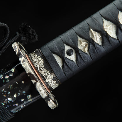 Ginkai Katana (T10 Steel & Genuine Hamon HITATSURA) - 霧雷