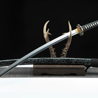 Ginkai Katana (T10 Steel & Genuine Hamon HITATSURA) - 霧雷