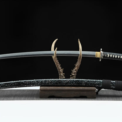 Ginkai Katana (T10 Steel & Genuine Hamon HITATSURA) - 霧雷