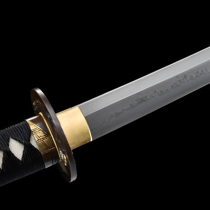 Ginto Katana (T10 Steel & Genuine Hamon) - 銀刀
