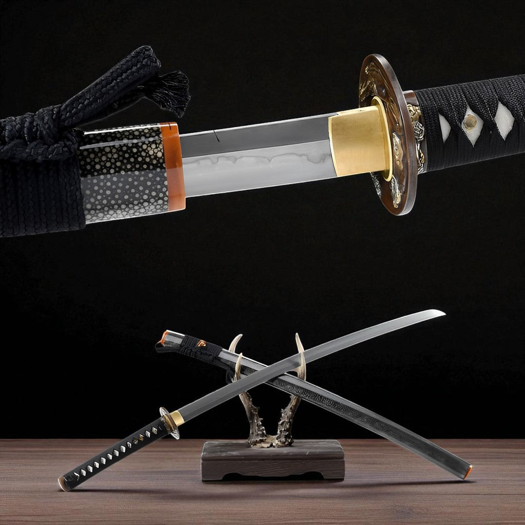 Ginto Katana (T10 Steel & Genuine Hamon) - 銀刀