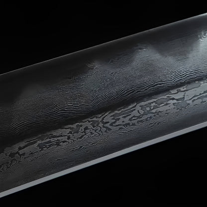 Hanachi Katana (Damascus Steel & Genuine Hamon) - 花道