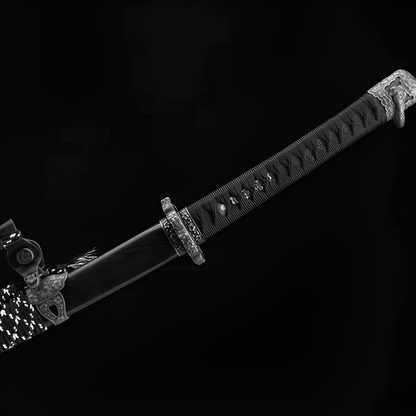 Hanachi Katana (Damascus Steel & Genuine Hamon) - 花道