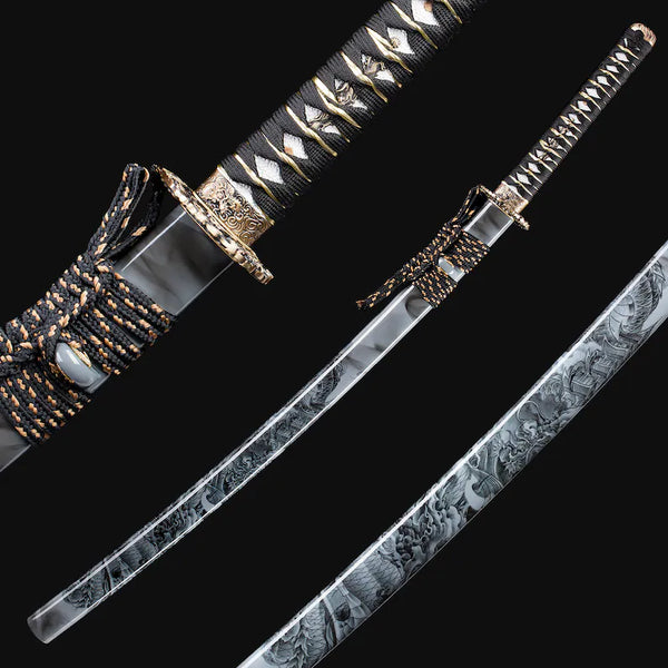 Shadow Moon Katana - handle and fittings