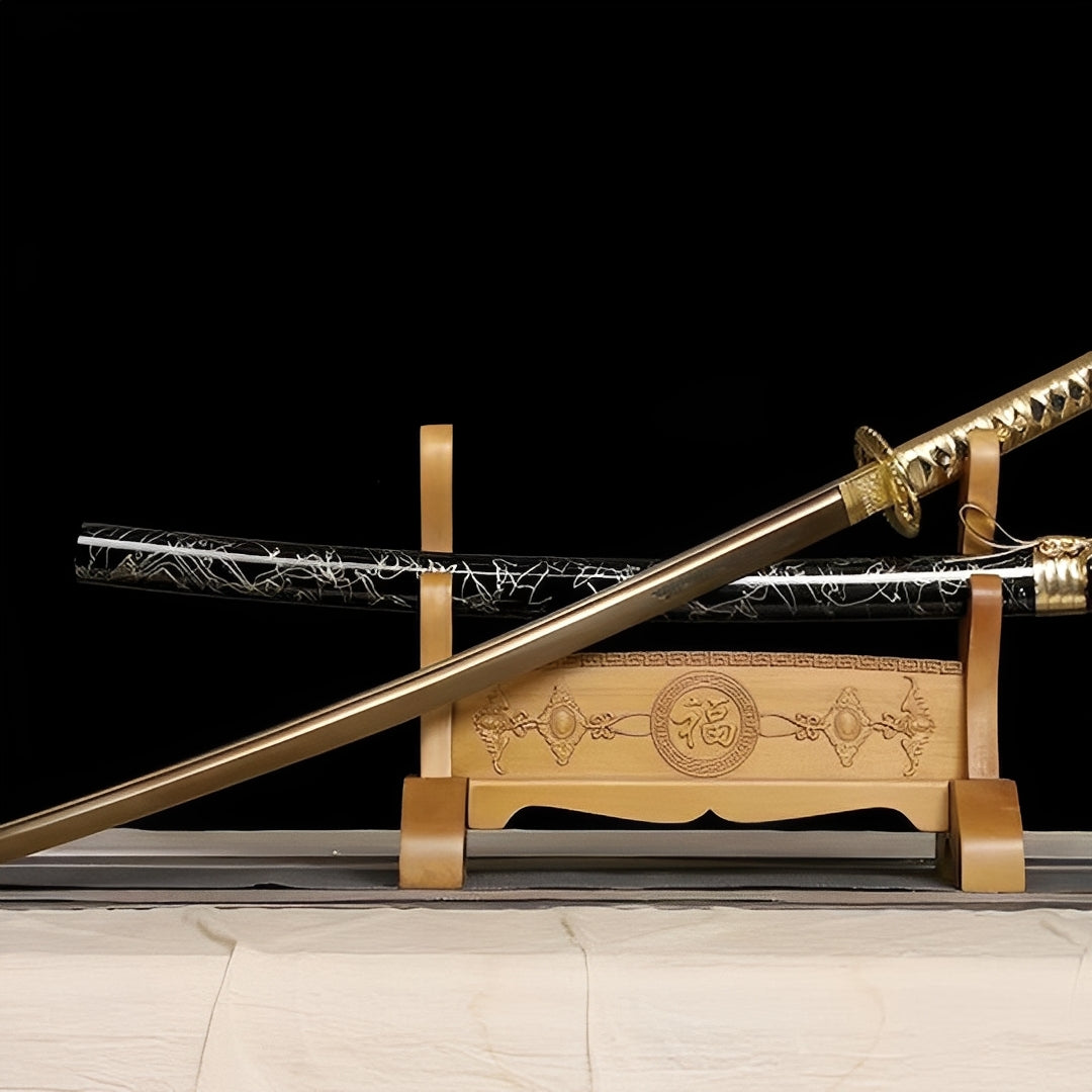 Gold Katana Sword - Golden Blade Samurai | Katana Corp