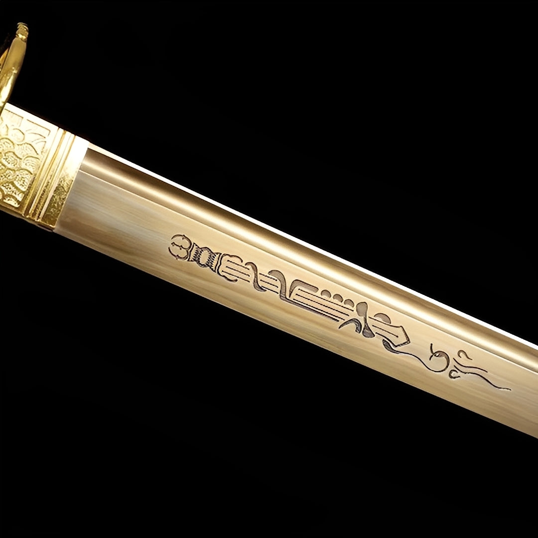 Gold Katana Sword - 皇帝刀