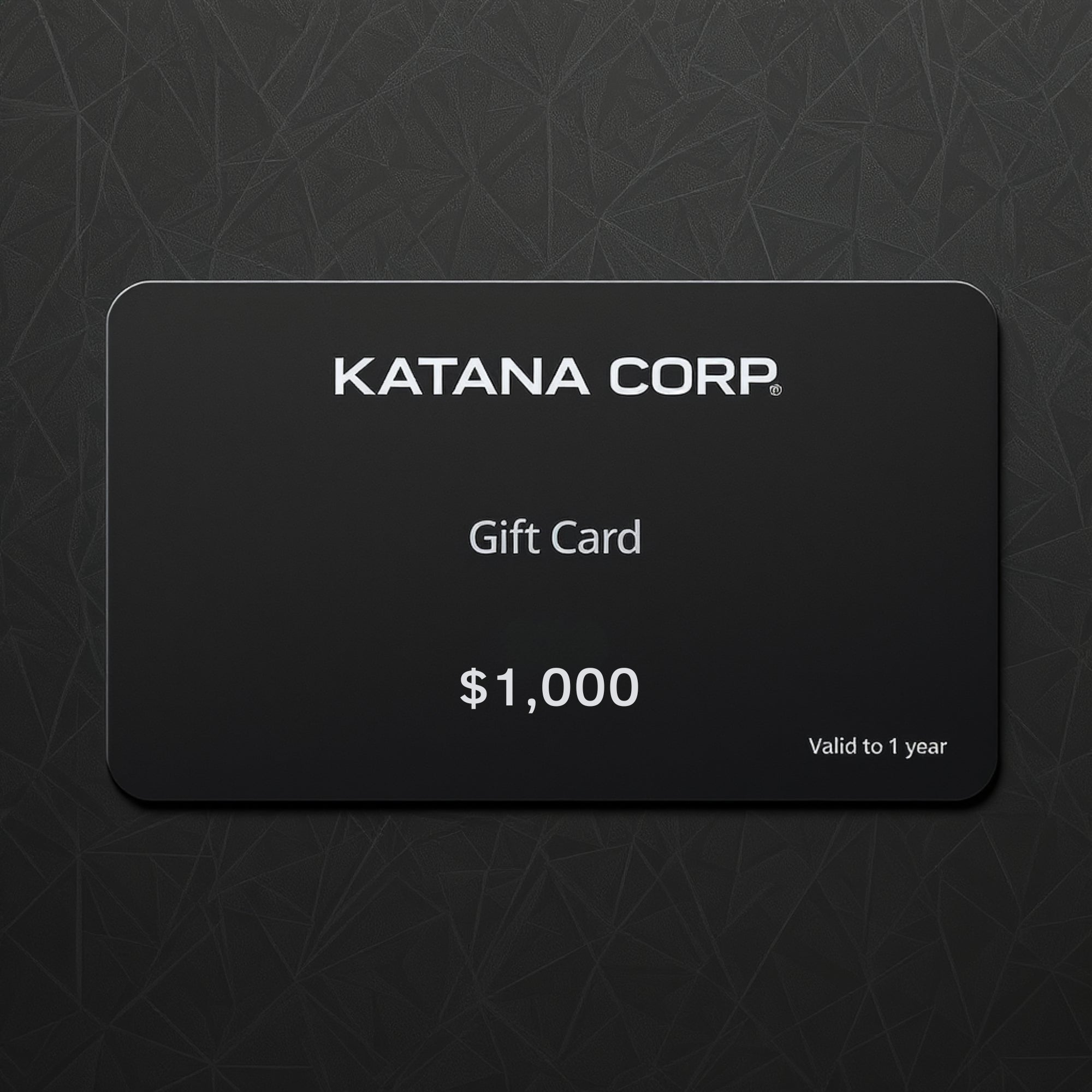 Katana Gift Card $1000