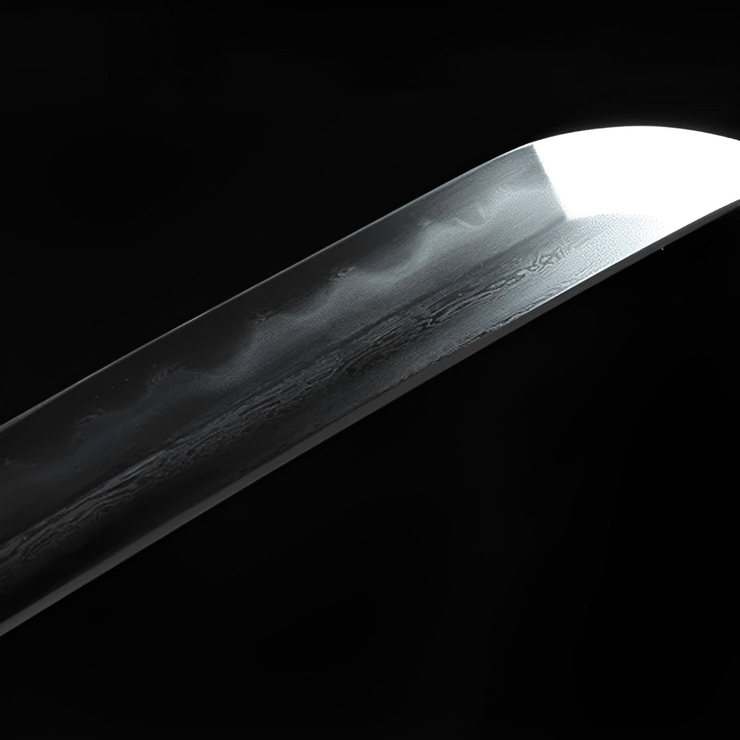 Kuroki Katana (Damascus Steel & Genuine Hamon) - 黒木刀