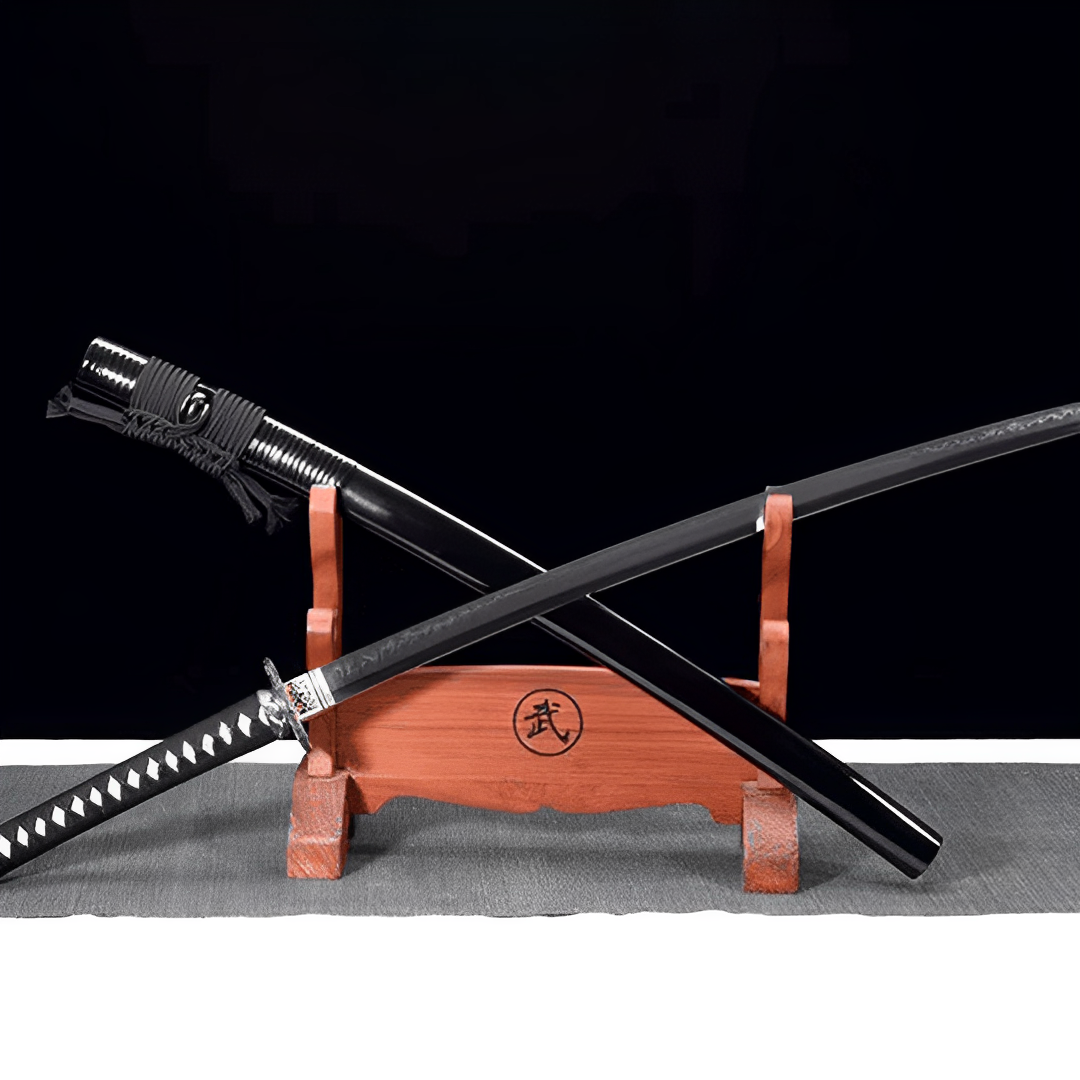 Ouryu Katana (T10 Damascus Steel & Genuine Hamon) - 王竜