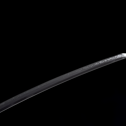 Ouryu Katana (T10 Damascus Steel & Genuine Hamon) - 王竜