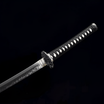 Ouryu Katana (T10 Damascus Steel & Genuine Hamon) - 王竜