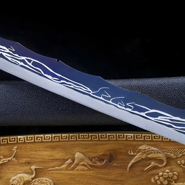 Raisenga Katana - blade detail