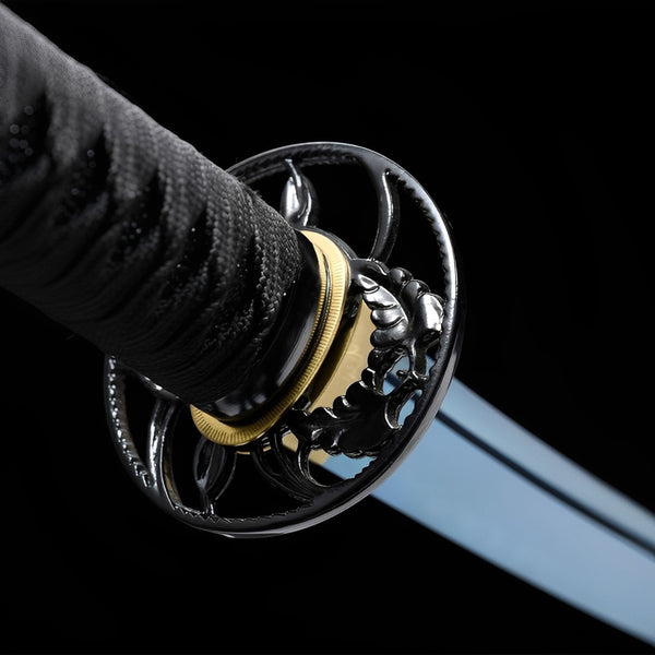 Azure Spirit Katana - blade detail