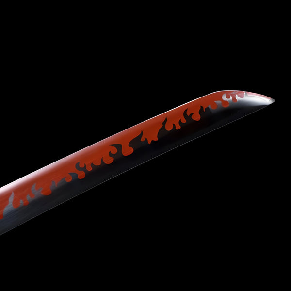 Rengoku Katana (Demon Slayer) - blade detail
