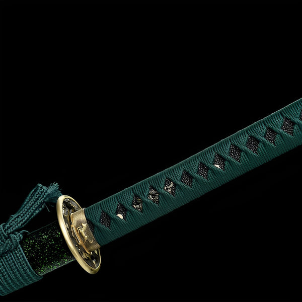Emerald Katana - blade detail
