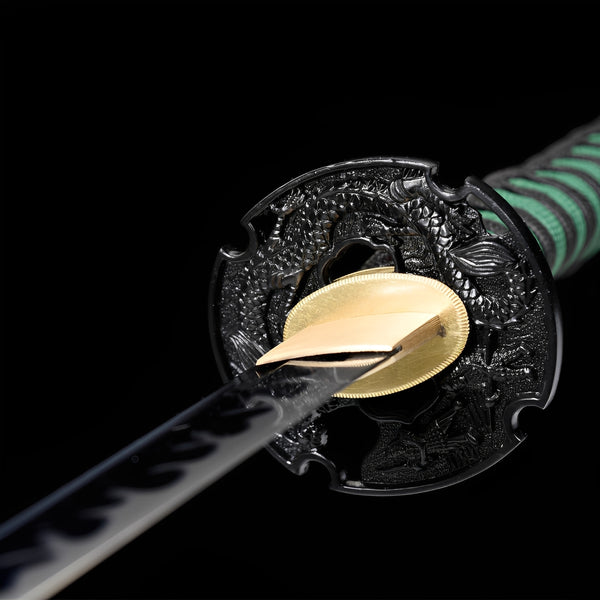 Shirakawa Katana - full set on display