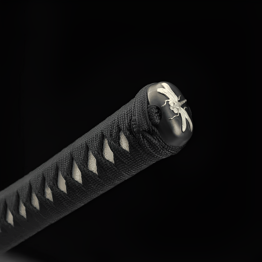 Tombo Katana (Damascus Steel & Genuine Hamon) - 蜻蛉