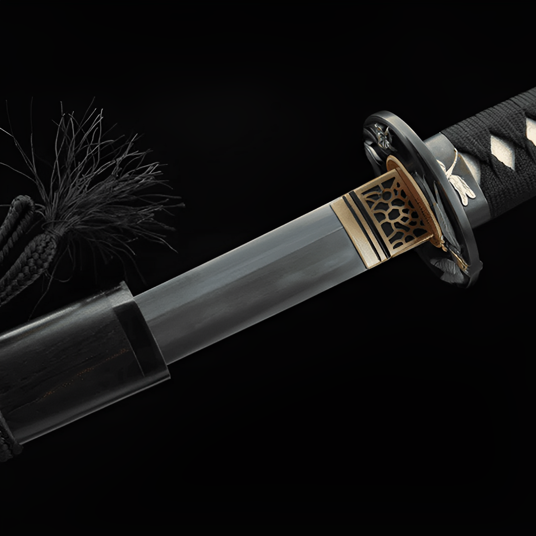 Tombo Katana (Damascus Steel & Genuine Hamon) - 蜻蛉
