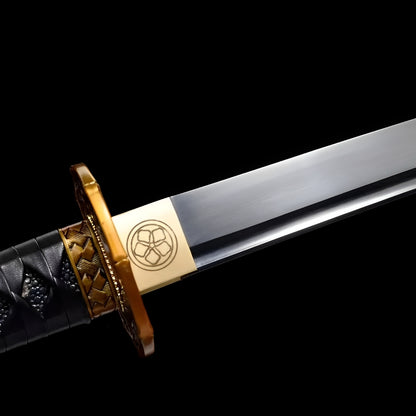 Kurohana Wakizashi (Carbon Steel) - 黒華の