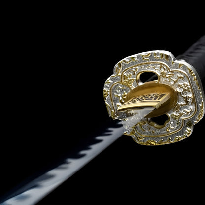 Aonami Wakizashi (T10 Steel) - 青波
