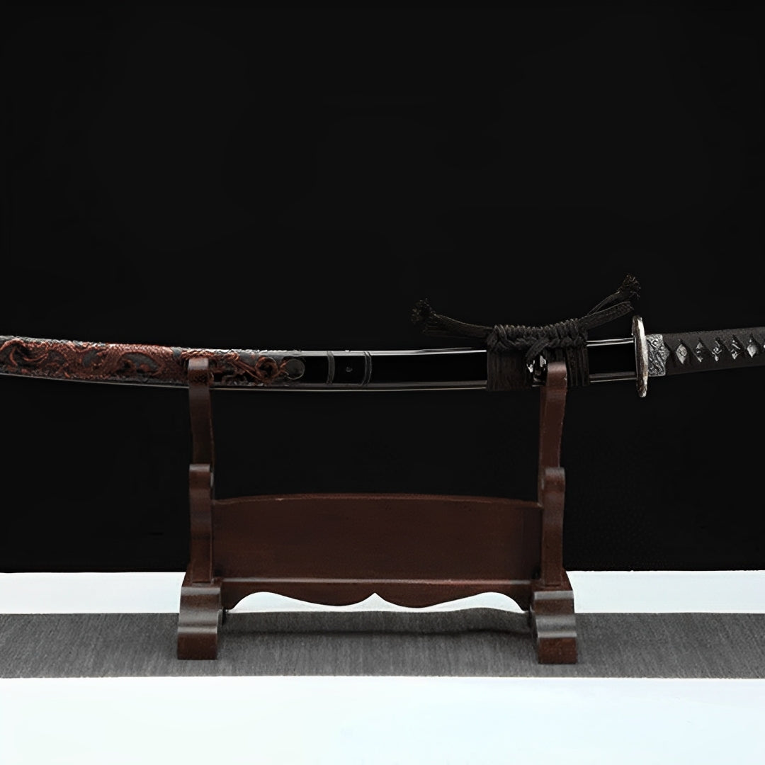 Yugure Katana (Damascus Steel) - 夕暮