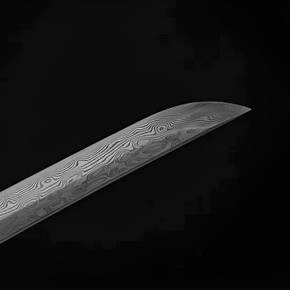 Yugure Katana (Damascus Steel) - 夕暮